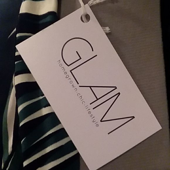 GLAM kimono one size fits most , black green,and white tropical leaves print - Picture 9 of 12